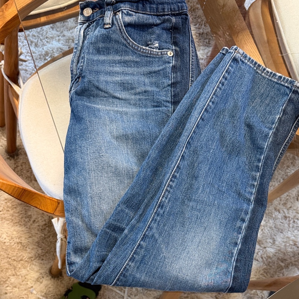 J. Crew Women's Blue Straight Leg Jeans